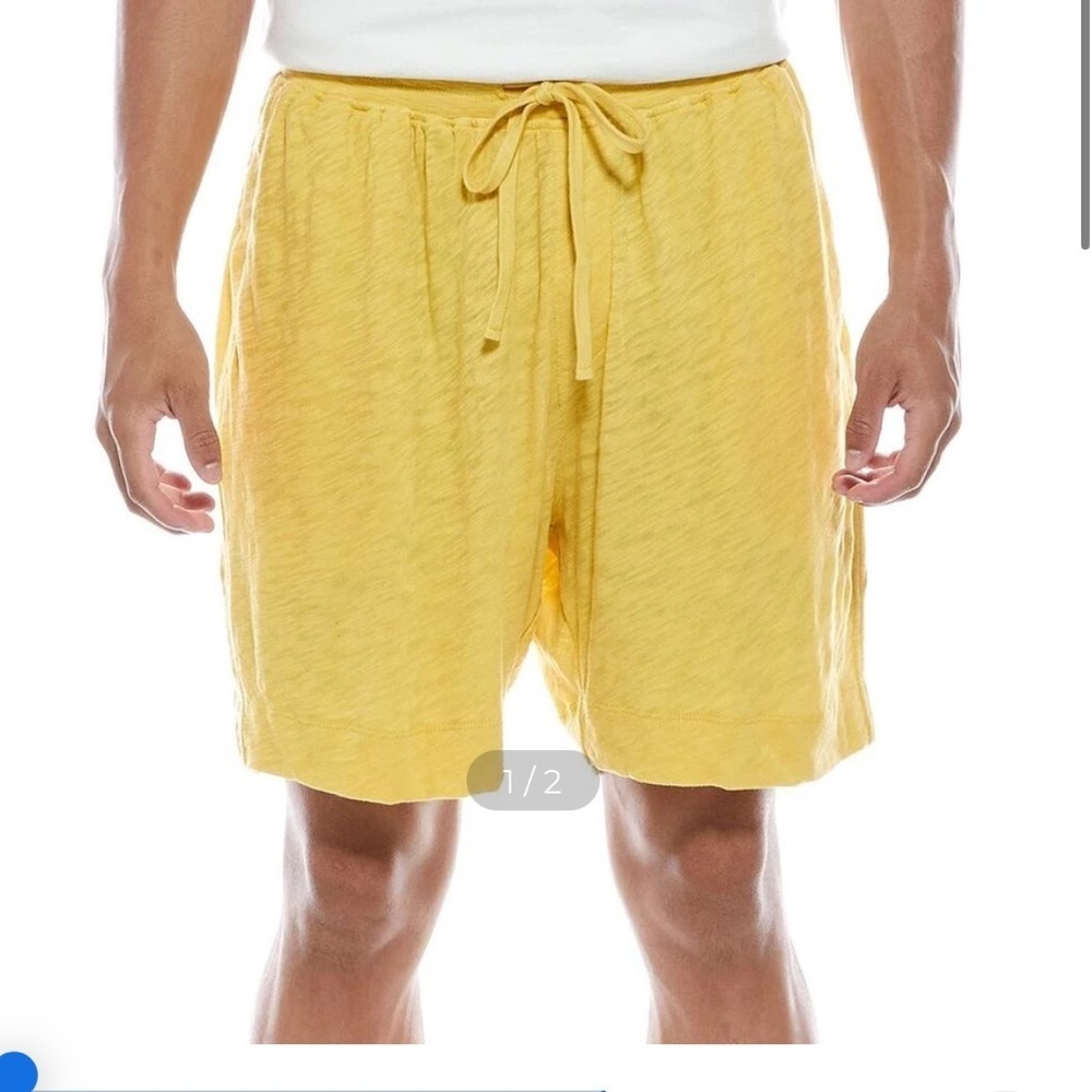 ATM MEN'S PIQUE PULL-ON SLUB SHORTS size small